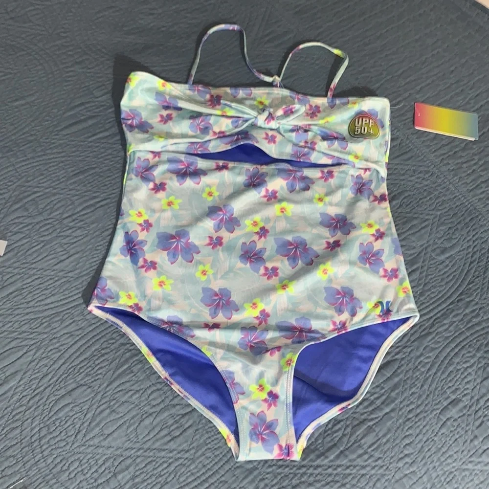 Hurley One-Piece Siwmsuit - UPF 50+ (For Big Girls)XL‎ (16)